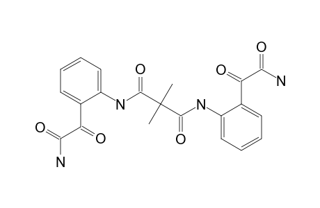 2,2'-(DIMETHYL-MALONYL-DI-IMINO)-BIS-PHENYL-GLYOXYL-AMIDE