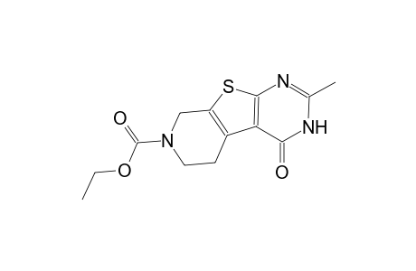 ethyl 2-methyl-4-oxo-3,5,6,8-tetrahydropyrido[4',3':4,5]thieno[2,3-d]pyrimidine-7(4H)-carboxylate