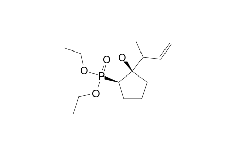 DIETHYL-[2-HYDROXY-2-(1-METHYL-2-PROPENYL)-CYCLOPENTYL]-PHOSPHONATE;MAJOR-DIASTEREOMER