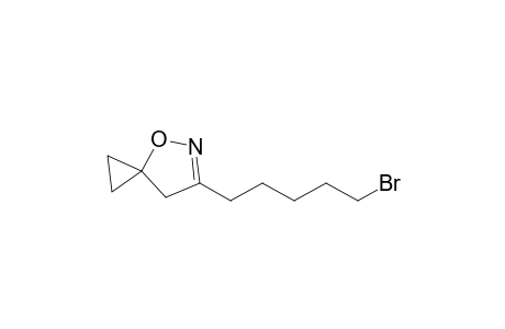 3-(5-Bromopentyl)-4,5-dihydrospiro[isoxazole-5-cyclopropane]