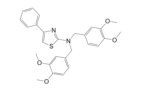 (4-phenylthiazol-2-yl)-diveratryl-amine