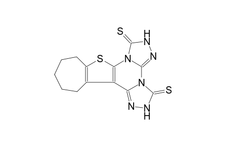 11,12,13,14-tetrahydro-10H-cyclohepta[4,5]thieno[3,2-e]di[1,2,4]triazolo[4,3-a:4,3-c]pyrimidine-3,7(2H,6H)-dithione