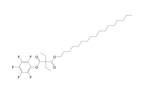 Diethylmalonic acid, heptadecyl pentafluorophenyl ester