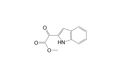 2-(1H-indol-2-yl)-2-keto-acetic acid methyl ester