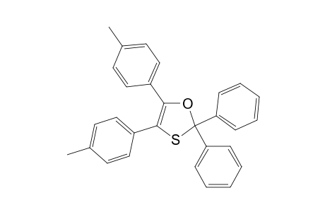 1,3-Oxathiole, 4,5-bis(4-methylphenyl)-2,2-diphenyl-