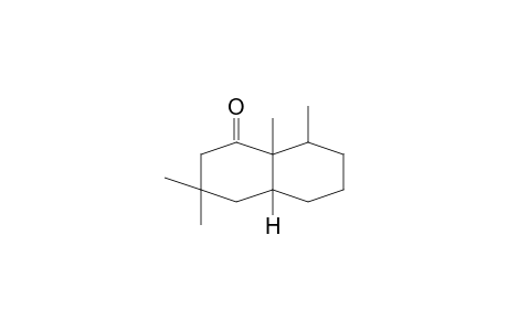 1(2H)-NAPHTHALENONE, OCTAHYDRO-3,3,8,8A-TETRAMETHYL-