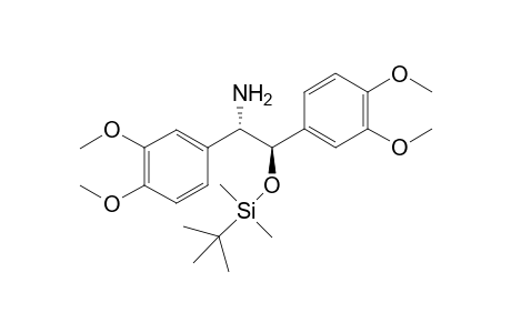 (1R,2S)-(-)-2-[(Dimethyl(2,2-dimethylethyl)silyloxy]-1,2-bis(3,4-dimethoxyphenyl)ethylamine