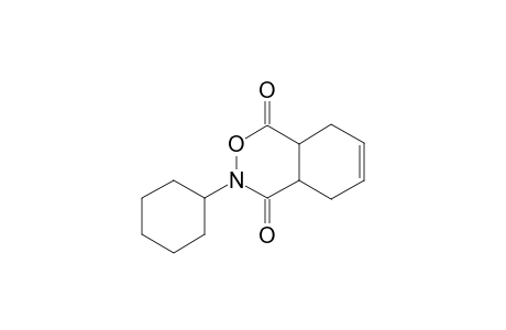 3-Cyclohexyl-4a,5,8,8a-tetrahydro-1H-2,3-benzoxazine-1,4(3H)-dione