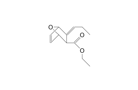 2-exo-Ethoxycarbonyl-3-propylidene-7-oxa-bicyclo(2.2.1)hept-5-ene