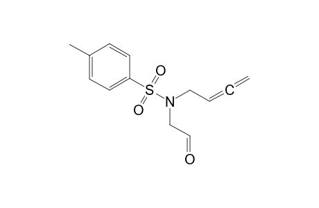 N-(2,3-Butadienyl)-4-methyl-N-(2-oxoethyl)benzenesulfonamide