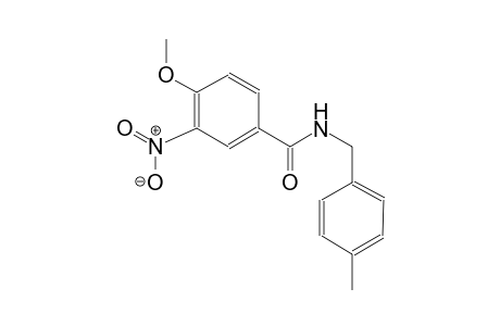 4-methoxy-N-(4-methylbenzyl)-3-nitrobenzamide