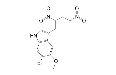 6-Bromanyl-3-(2,4-dinitrobutyl)-5-methoxy-1H-indole