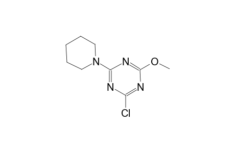 2-Chloro-4-methoxy-6-(1-piperidinyl)-1,3,5-triazine