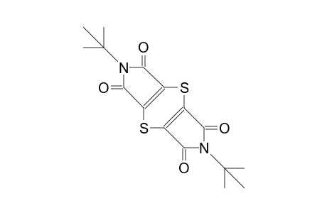 1,4-Dithiin-tetracarboxylic N,N'-di-tert-butyl-diimide
