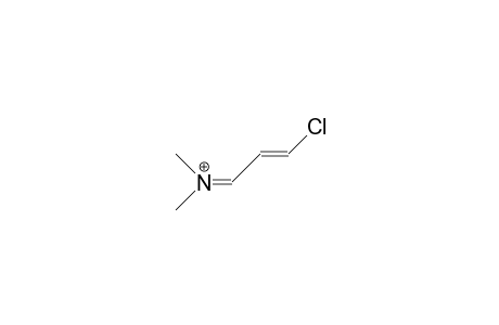 1-Dimethylamino-3-chloro-1-propen-3-yl cation