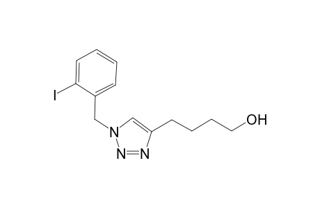 4-(1-(2-iodobenzyl)-1H-1,2,3-triazol-4-yl)butan-1-ol