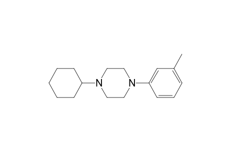 1-Cyclohexyl-4-(3-methylphenyl)piperazine