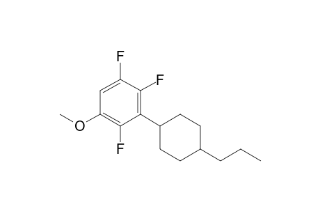1,2,4-trifluoro-5-methoxy-3-(4-propyl-cyclohexyl)benzene