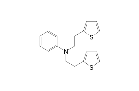 N,N-Bis[2-(thiophen-2-yl)ethyl]aniline