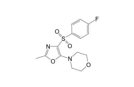 Morpholine, 4-[4-[(4-fluorophenyl)sulfonyl]-2-methyl-5-oxazolyl]-