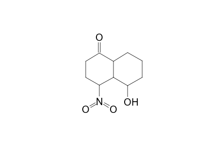 5-Hydroxy-4-nitrooctahydro-1(2H)-naphthalenone