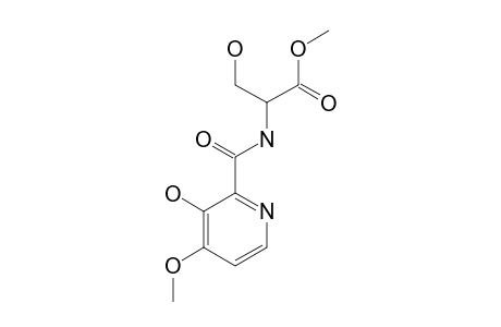 METHYL-(3-HYDROXY-4-METHOXYPICOLINYL)-SERINE