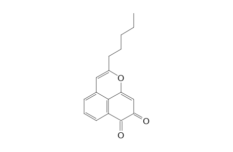 2-Pentylbenzo[de]chromene-7,8-dione