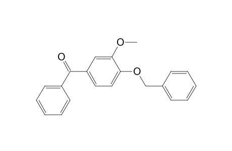 (4-benzoxy-3-methoxy-phenyl)-phenyl-methanone