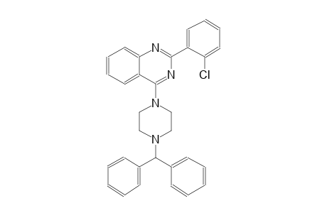 4-(4-benzhydryl-1-piperazinyl)-2-(2-chlorophenyl)quinazoline