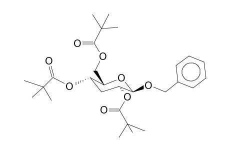 Benzyl-2,4,6-tri-O-pivaloyl-b-d-ribo-hexopyranoside