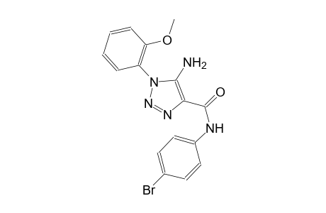 1H-1,2,3-triazole-4-carboxamide, 5-amino-N-(4-bromophenyl)-1-(2-methoxyphenyl)-