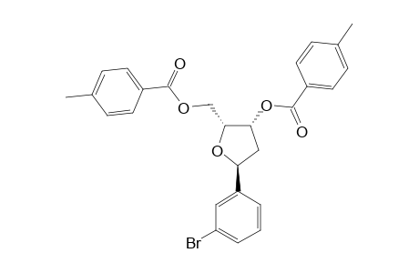 1-BETA-(3-BROMOPHENYL)-1,2-DIDEOXY-3,5-DI-O-(4-TOLUOYL)-D-RIBOFURANOSIDE