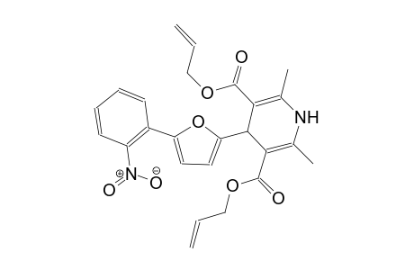 3,5-pyridinedicarboxylic acid, 1,4-dihydro-2,6-dimethyl-4-[5-(2-nitrophenyl)-2-furanyl]-, di(2-propenyl) ester