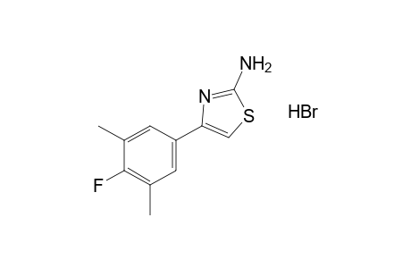 2-amino-4-(4-fluoro-3,5-xylyl)thiazole, monohydrobromide