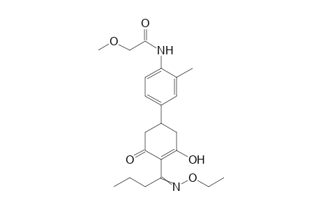 Acetamide, N-[4-[4-[1-(ethoxyimino)butyl]-3-hydroxy-5-oxo-3-cyclohexen-1-yl]-2-methylphenyl]-2-methoxy-