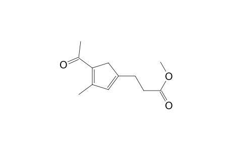 Methyl 3-(4-Acetyl-3-methyl-1,3-cyclopentadienyl)propanoate