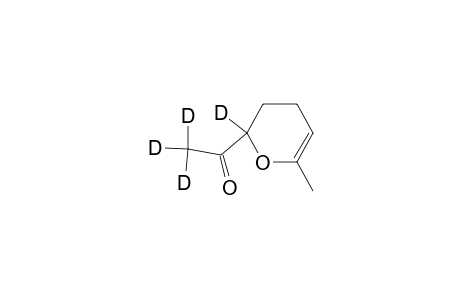 Ethanone-2,2,2-D3, 1-(3,4-dihydro-6-methyl-2H-pyran-2-yl-2-D)-