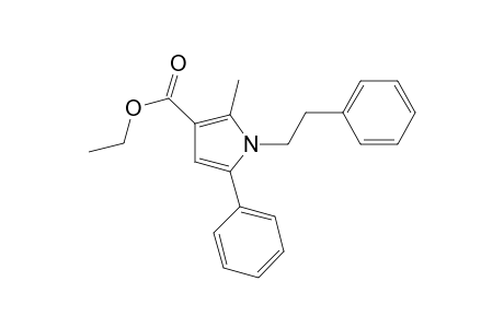 Ethyl 2-methyl-1-phenethyl-5-phenyl-1H-pyrrole-3-carboxylate