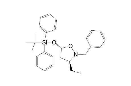 TRANS-2-BENZYL-5-(TERT.-BUTYLDIPHENYLSILOXY)-3-ETHYLISOXAZOLIDINE