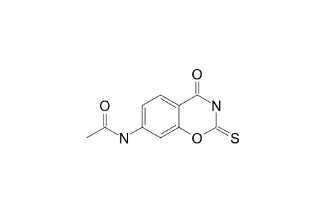 N-(4-OXO-2-THIOXO-3,4-DIHYDRO-2H-BENZ-[E]-[1,3]-OXAZIN-7-YL)-ACETAMIDE