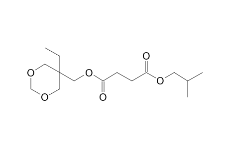 Succinic acid, (5-ethyl-1,3-dioxan-5-yl)methyl isobutyl ester