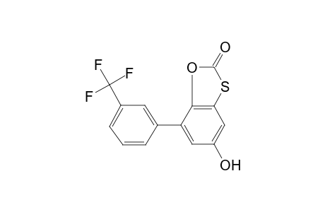 5-Hydroxy-7-[3-(trifluoromethyl)phenyl]-1,3-benzoxathiol-2-one