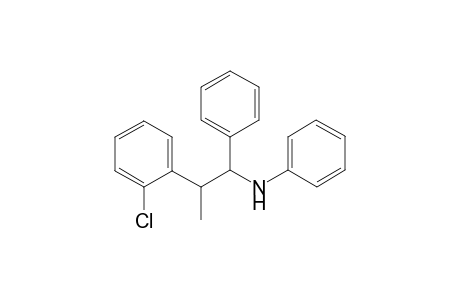 N-(2-(2-Chlorophenyl)-1-phenylpropyl)aniline