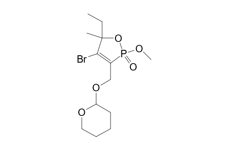 2-[(4-BROMO-5-ETHYL-2-METHOXY-5-METHYL-2-OXO-2,5-DIHYDRO-1,2-OXAPHOSPHOL-3-YL)-METHOXY]-TETRAHYDRO-2H-PYRAN