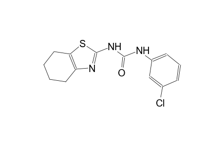 N-(3-chlorophenyl)-N'-(4,5,6,7-tetrahydro-1,3-benzothiazol-2-yl)urea