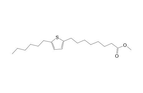 8-(5-hexyl-2-thienyl)caprylic acid methyl ester