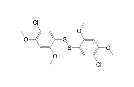 Disulfide, bis(5-chloro-2,4-dimethoxyphenyl)