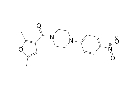 1-(2,5-dimethyl-3-furoyl)-4-(4-nitrophenyl)piperazine
