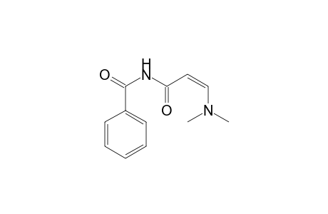 N-((Z)-3-Dimethylamino-acryloyl)-benzamide
