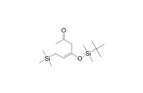(E)-4-(tert-butyl-dimethylsilyl)oxy-6-trimethylsilylhex-4-en-2-one
